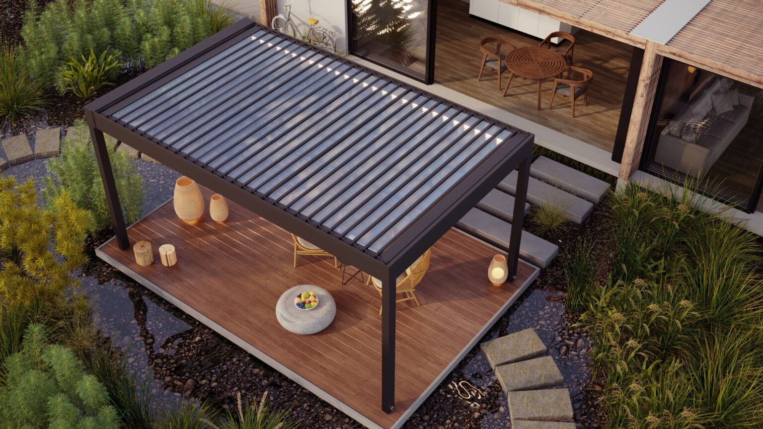 SKYFREE Pure Glass von oben