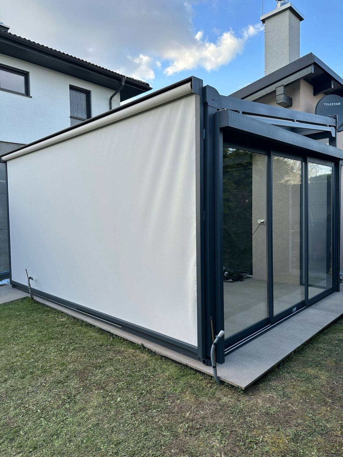 Sommergarten mit ZIP-Screen